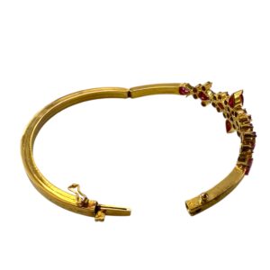 Ruby Bracelet made with Sterling Silver