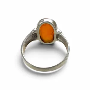 Natural Ethiopian Opal Cabochon Statement Ring