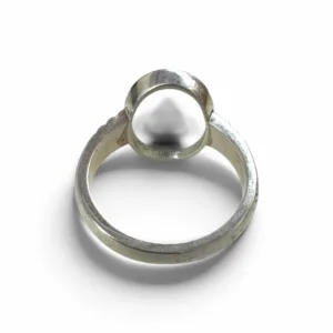 Natural Moonstone Cabochon Statement Ring