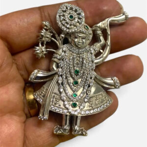 Shrinath Ji Brooch Pendant 925 Sterling Silver